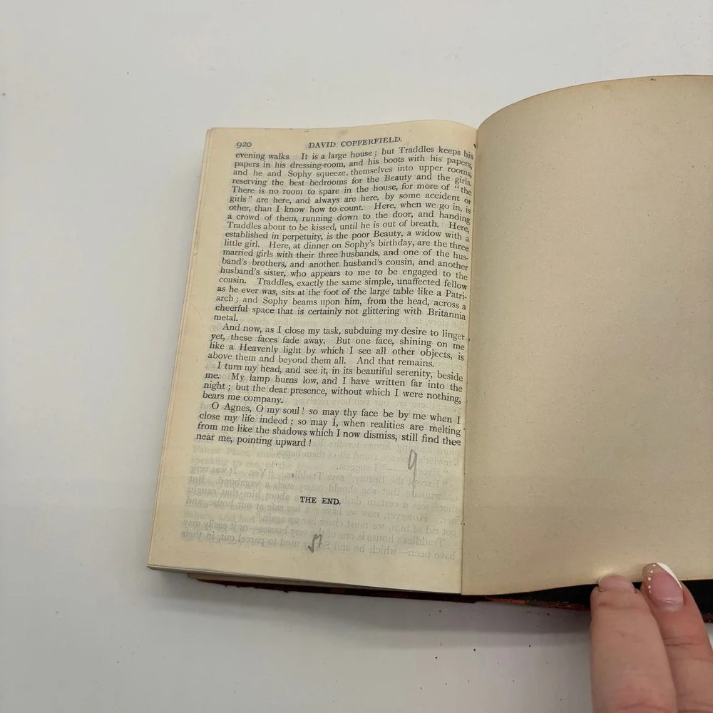 David Copperfield Charles Dickens Thomas Nelson‎ New Century Library Vol VIII